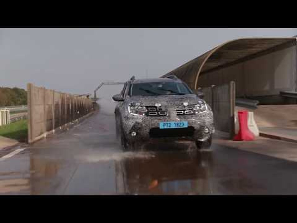 2017 All new Dacia DUSTER Dynamics tests drive in Aubevoye
