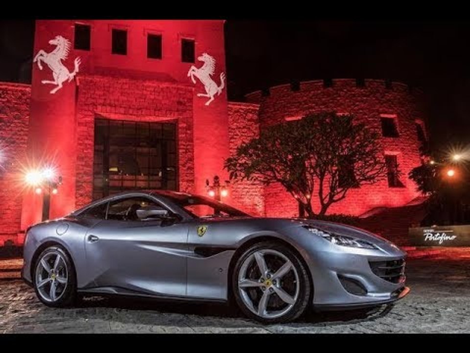 The new Ferrari Portofino launched in China