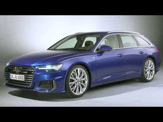 The new Audi A6 Avant Design in Studio