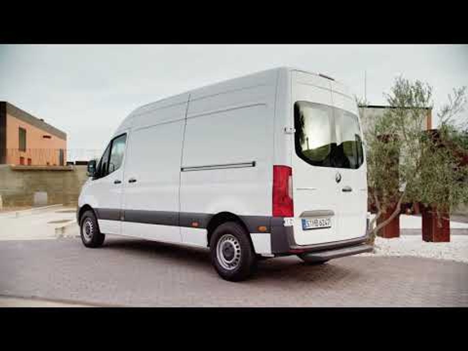The new Mercedes Benz Sprinter Panel van - Design