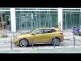 The new BMW X2 xDrive 20d Driving in the city