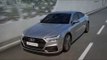 Audi A7 Animation dynamic all wheel steering