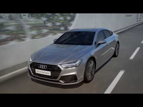 Audi A7 Animation dynamic all wheel steering