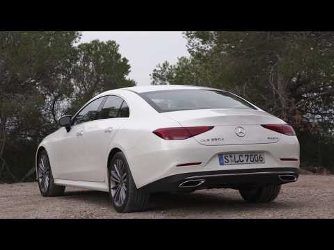 Mercedes-Benz CLS 350 d 4MATIC in White bright Exterior Design
