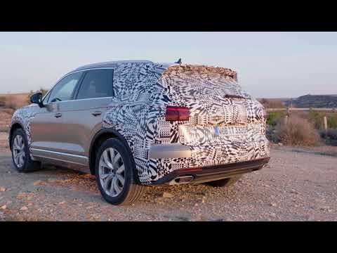 The all-new VW Touareg COVERT DRIVE SPAIN Design in Gold