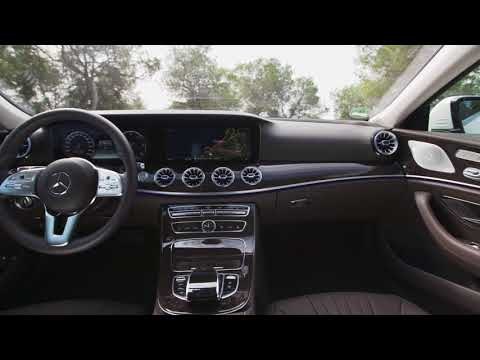 Mercedes-Benz CLS 350 d 4MATIC in White bright Interior Design