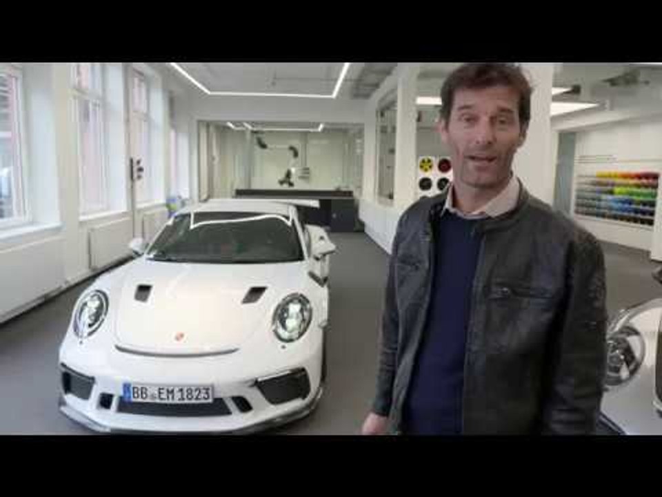 Mark Webber explains the new Porsche 911 GT3 RS