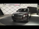 Bentley presented the new Bentayga at the 2018 Geneva International Motor Show