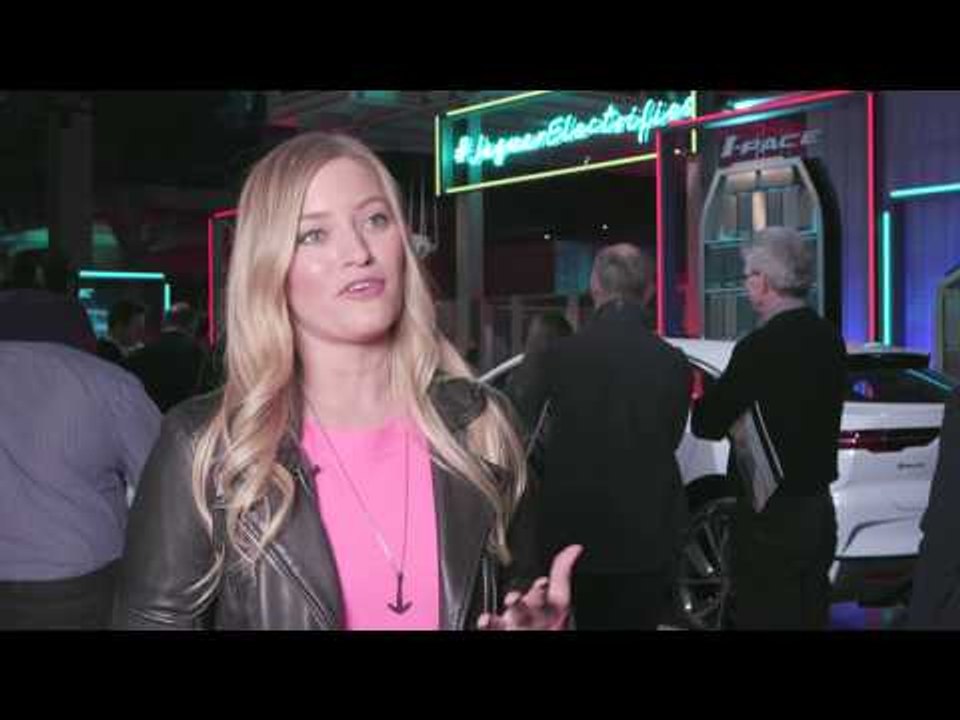 The new Jaguar I-PACE - Interview iJustine, Vlogger