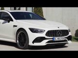 The all new Mercedes-AMG GT 53 4MATIC  4-Door Coupe Exterior Design