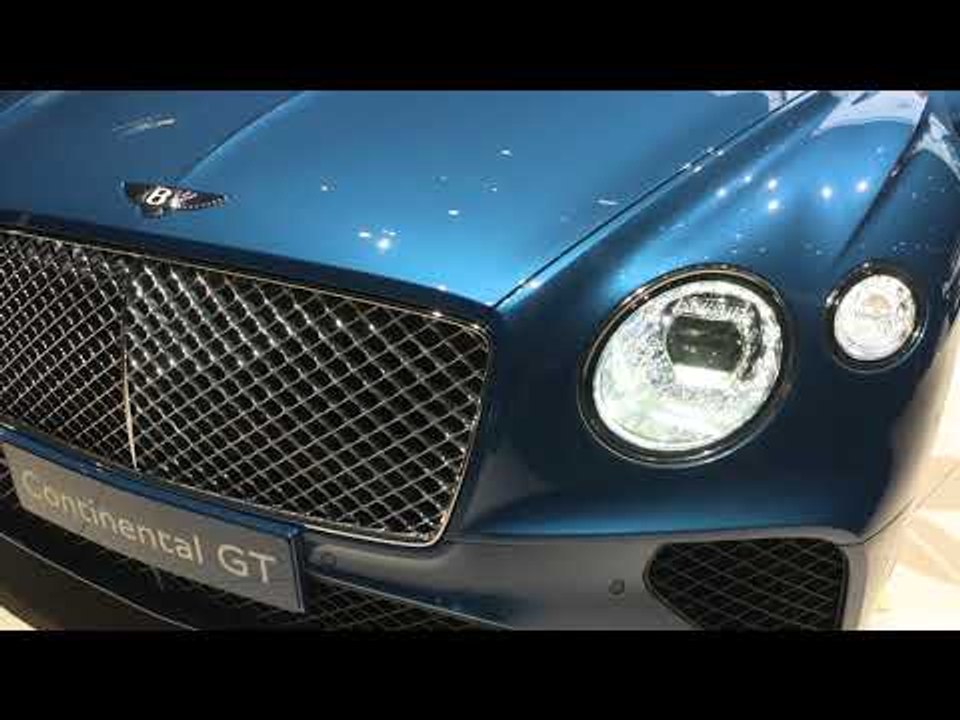 Bentley Continental GT at 2018 Geneva Motor Show