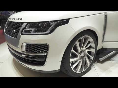 Range Rover SV Coupé presented at the 2018 Geneva Motor Show
