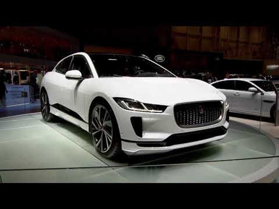 Jaguar Land Rover at the 2018 Geneva Motor Show...