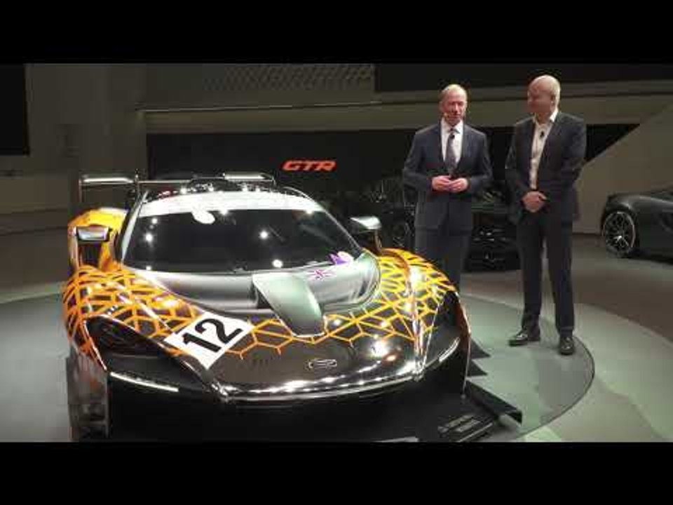 McLaren Senna presented at the 2018 Geneva Motor Show