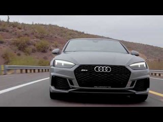 2018 Audi RS 5 Coupe in Grey Driving Video