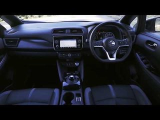 The new Nissan LEAF in Glasgow - Interior Design