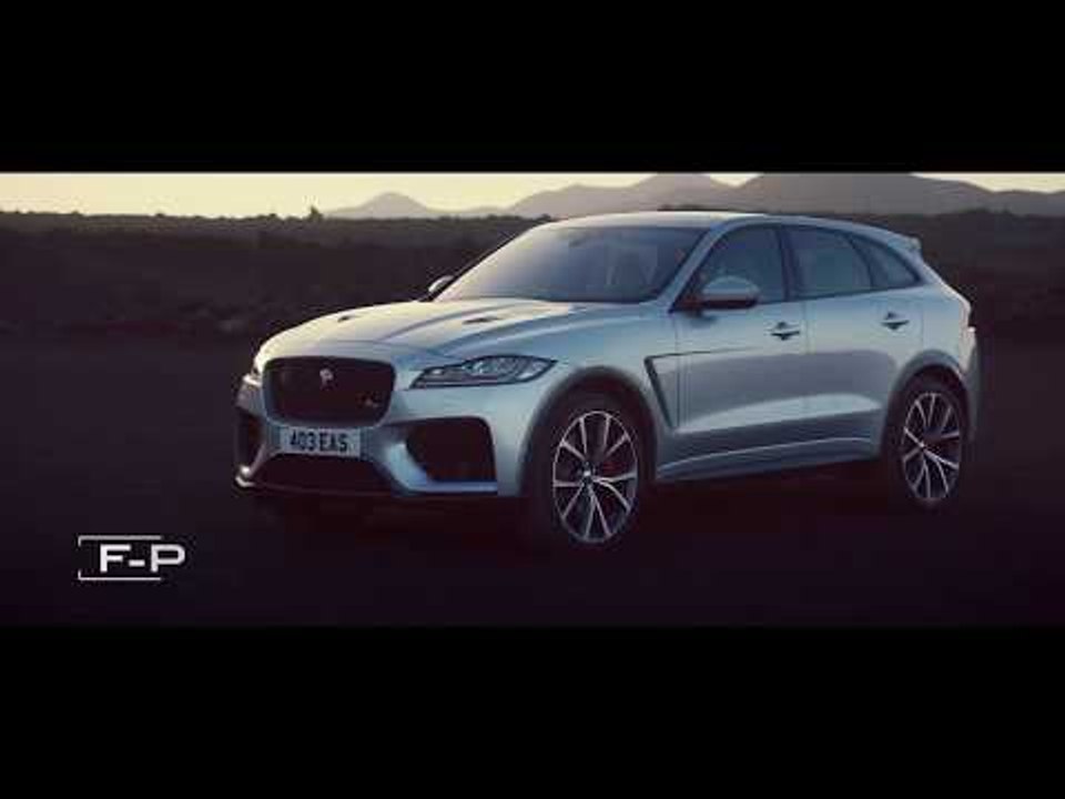 The Jaguar F-Pace SVR Trailer