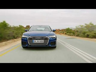 The new Audi A6 Avant Driving Video