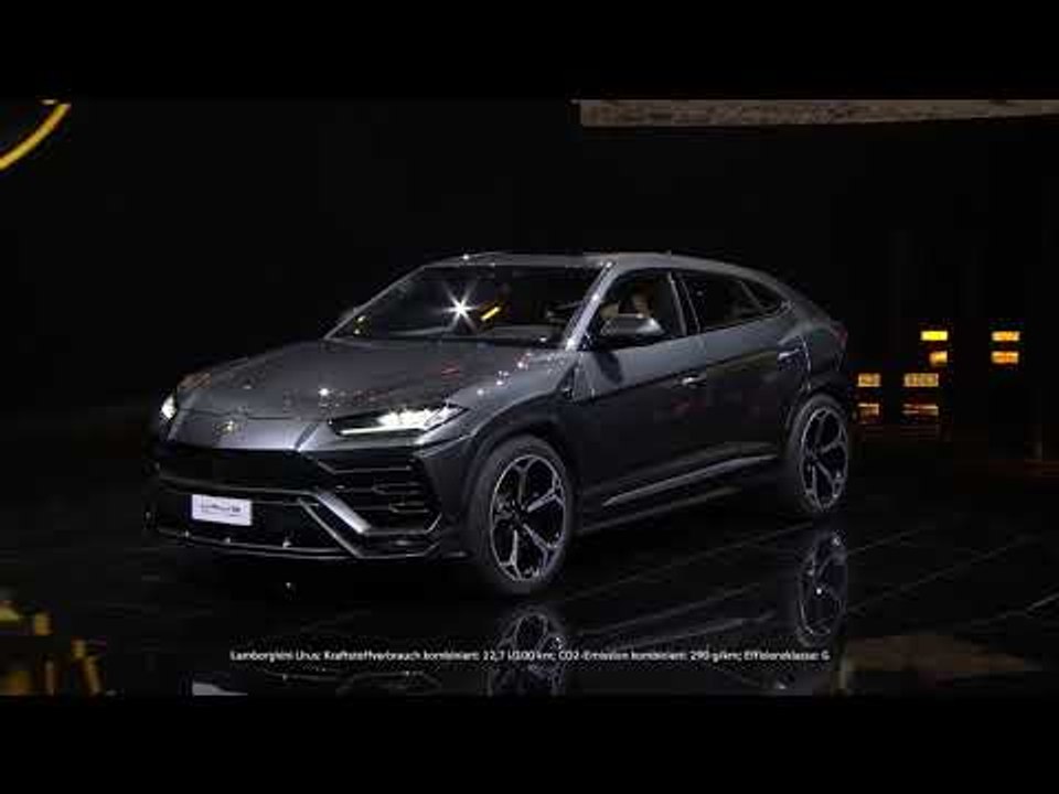 The new Lamborghini Urus premiere on the eve of Auto China 2018