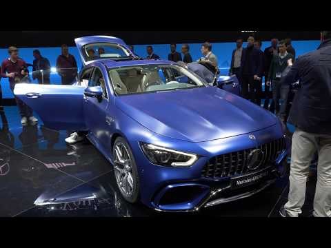 Geneva 2018 - World premiere of the AMG GT 4 door coupe & AMG G63 and Mercedes C-Class
