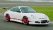 Porsche 911 GT3 RS 996 on the track