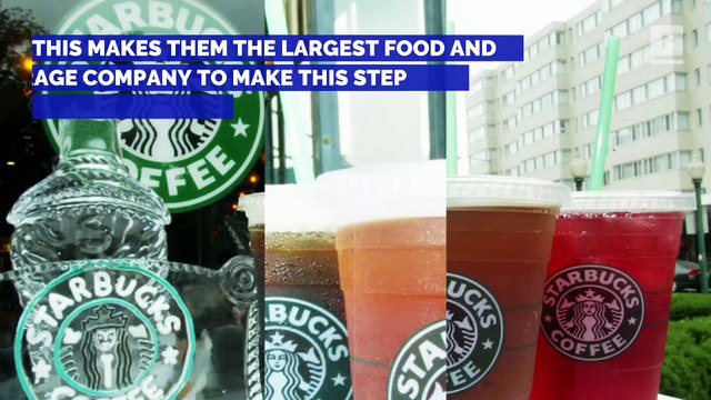 Say Goodbye to Plastic Straws at Starbucks