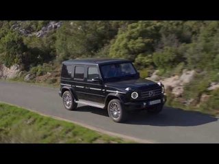 Mercedes-Benz G 500 in Emerald green metallic Driving Video