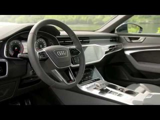 Audi A6 in Firmament Blue Interior Design