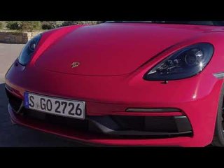 The new Porsche 718 Boxster