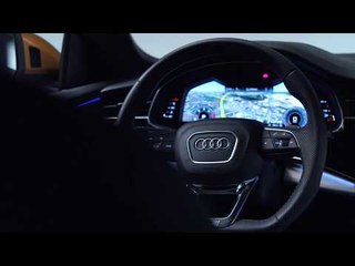 2019 Audi Q8 Interior Design in Studio