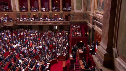 Emmanuel Macron face au Congrès