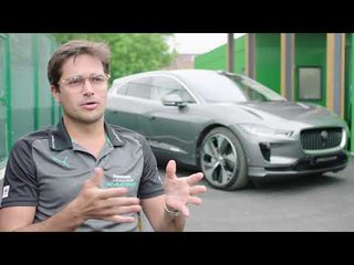 Wimbledon Jaguar I-PACE Delivery - Nelson Piquet Jr, Formula E World Champion