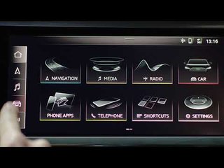 The new Audi A1 Sportback Infotainment system