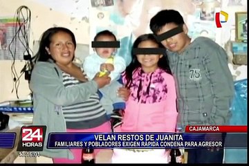 Se realiza velatorio de Juanita Mendoza en su vivienda de Cajamarca