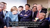 Angela Merkel just trolled Trump on Instagram after G7 meeting