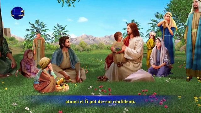 Doar când Dumnezeu se-ntrupează Îi poate fi omul confident Cele mai frumoase cantari crestine