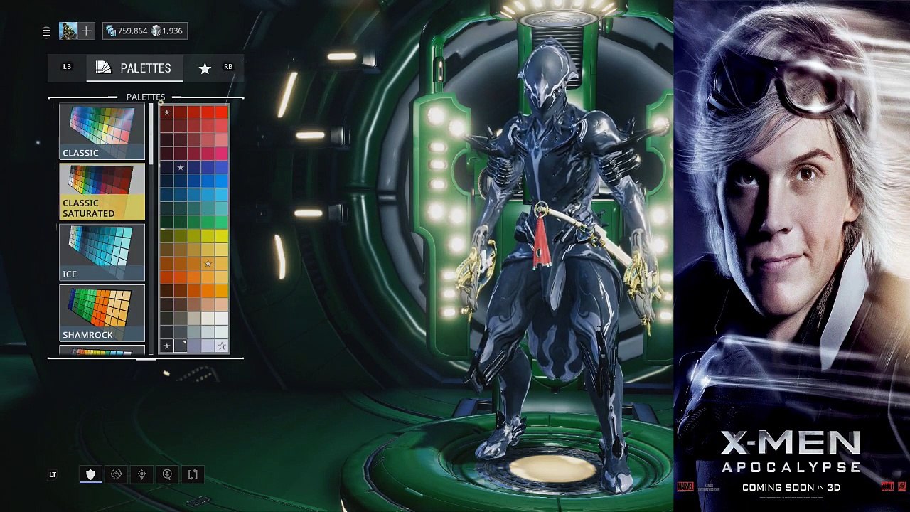 Xmen Apocalypse QuickSilver Mod Build QuickSilver Fastest Mutant Themed Warframe