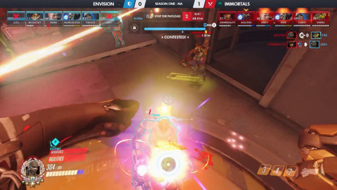 Agilities Finds 4 With Doomfist Ult