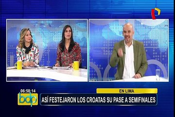 Mundial Rusia 2018: presidenta de Croacia celebró con jugadores su pase a la semifinal