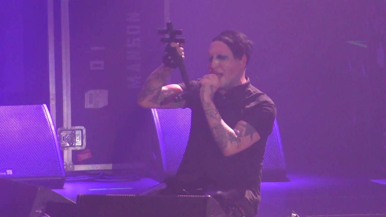 Marilyn Manson- Disposable Teens [Heaven Upside Down Tour, Poland July 21,2017]
