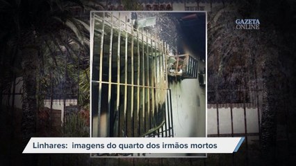 Tải video: Linhares: imagens mostram destruição após quarto de irmãos pegar fogo