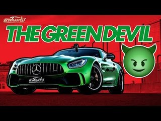INFERNO VERDE! O MONSTRUOSO MERCEDES-AMG GT R VIRA UM TEMPORAL NA PISTA! - VR C/ RUBINHO #141