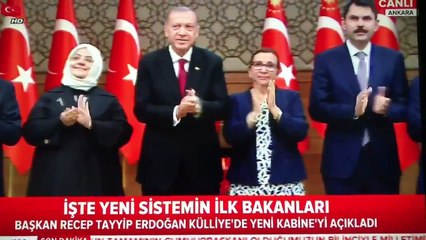 Yeni kabine belli oldu