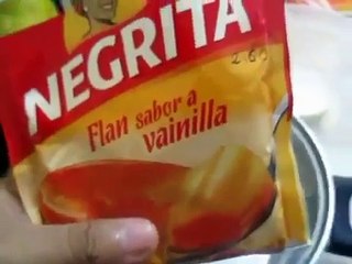 como hacer flan con gelatina en un solo vaso DESCARTABLE