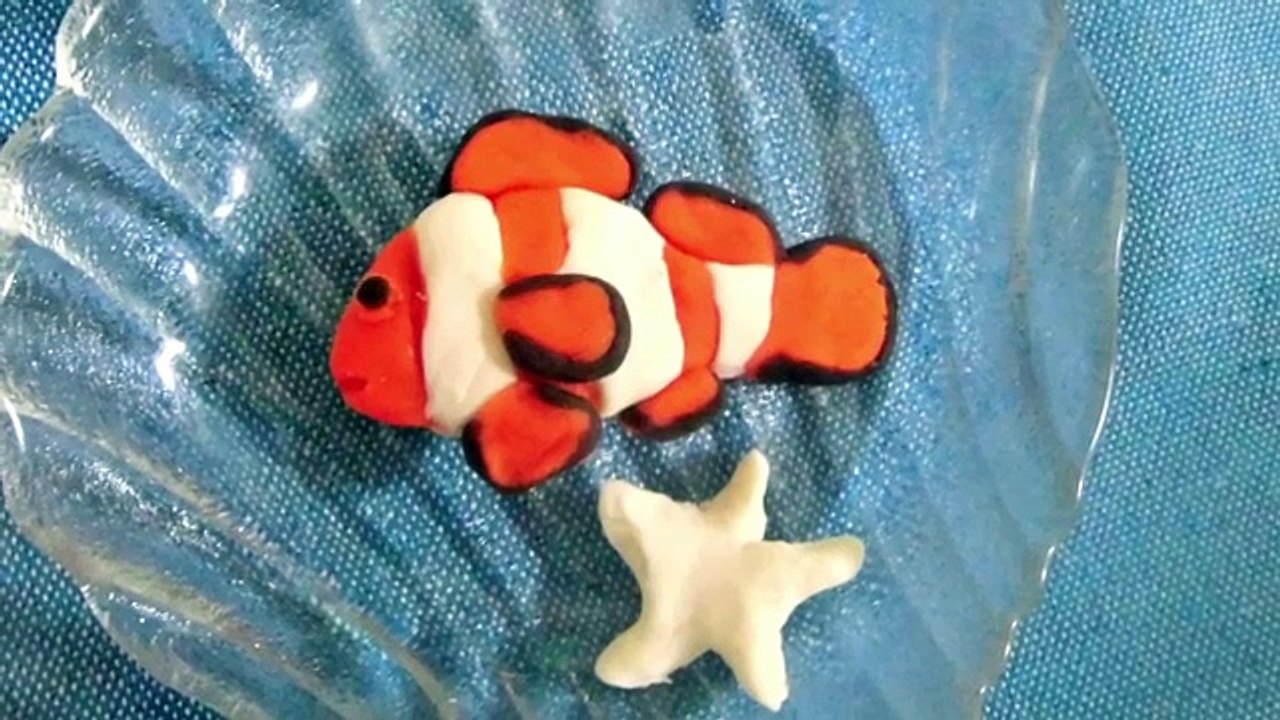 クマノミ金魚鉢ゼリー作ってみた