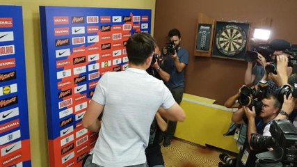 Maguire takes on the media at darts