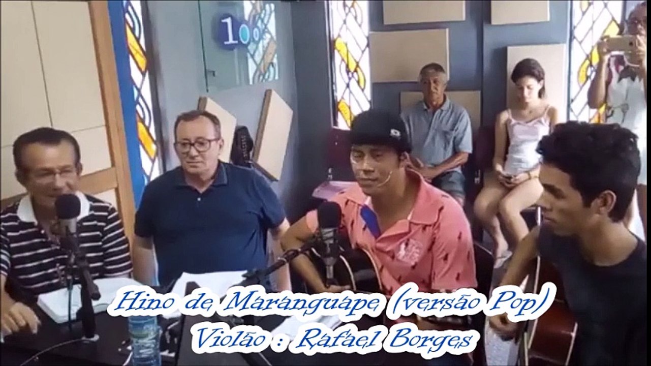 Hino de Maranguape (pop) ft Rafael Borges - Conversa Literária -31/Mar/2018