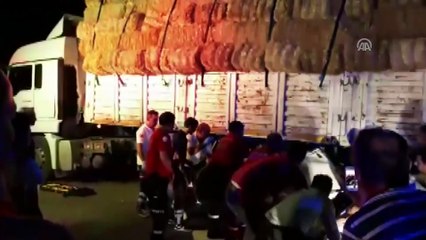 Tır ile otomobil çarpıştı: 2 yaralı - KIRIKKALE