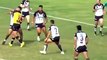 MAGIC MIKA! A Mikaele Ravalawa chip kick creates a try for Mounties RLFCVideo - Intrust Super Premiership NSW