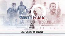 Matchday in Words - Day 25